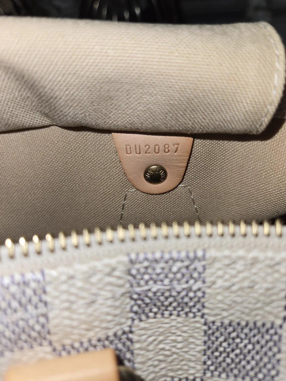 Louis Vuitton Speedy 30 Handbag Damier Azur